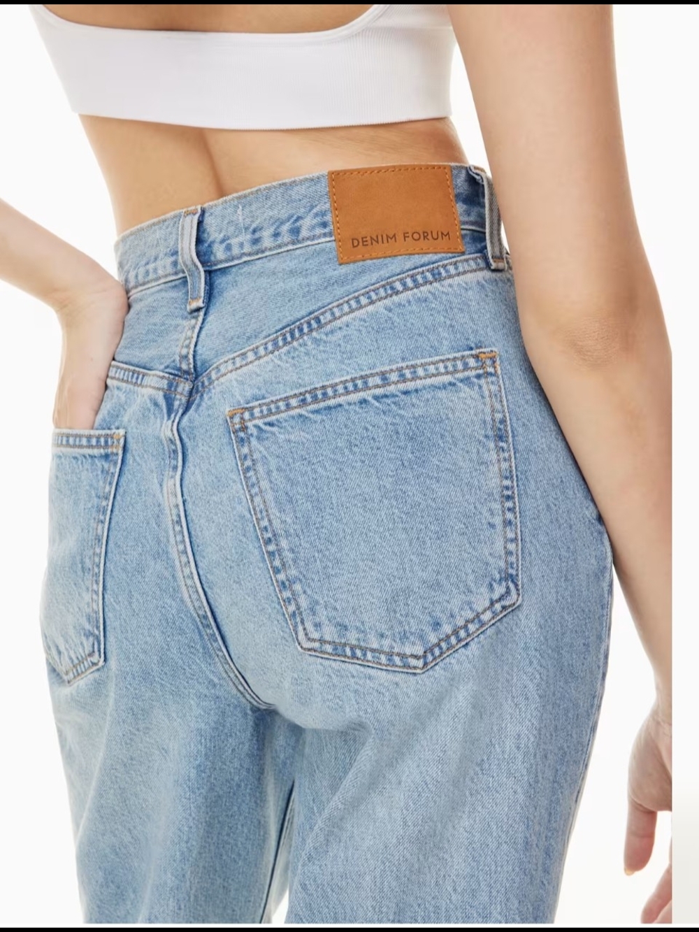 Aritzia Denim Forum Joni High-rise Loose Jeans